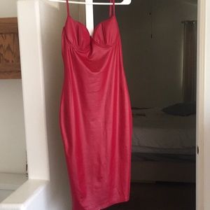 Red dress FashionNova